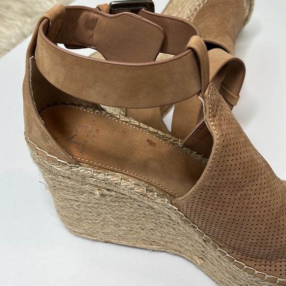 Marc Fisher LTD platform open toe sandal women’s size 8 1/2 - Picture 5 of 8